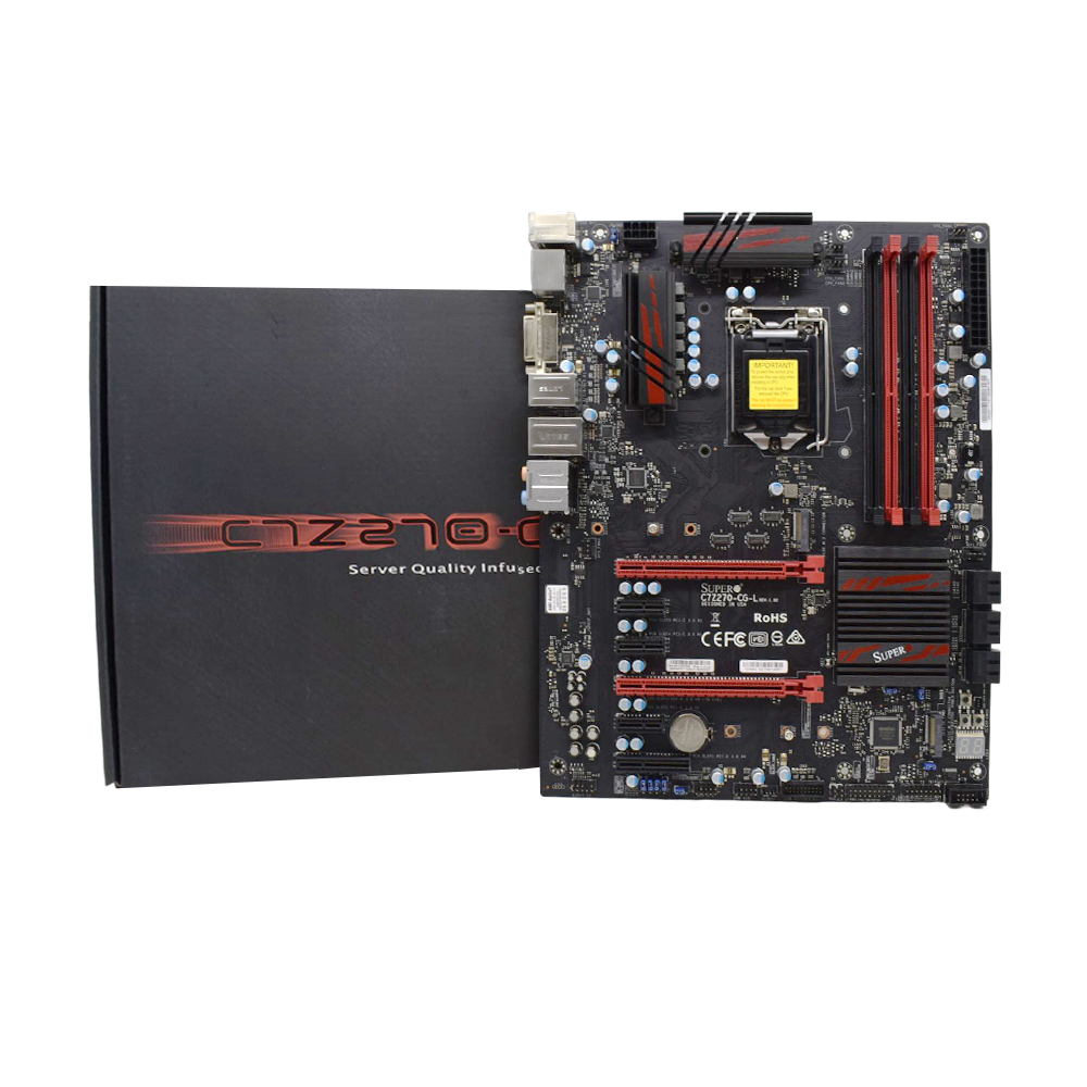 Intel Cpu Core I9 - Scheda Madre Supermicro Nuova C7Z270-CG-L Z270