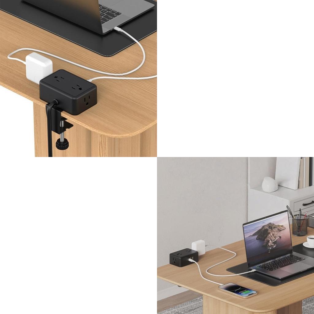 Desk Setup Usb Hub - Multiprese con montaggio a morsetto sicuro