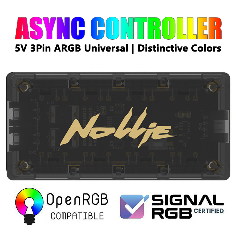 Desk Setup Usb Hub - Nollie SignalRGB OpenRGB Universale 5V 3PIN