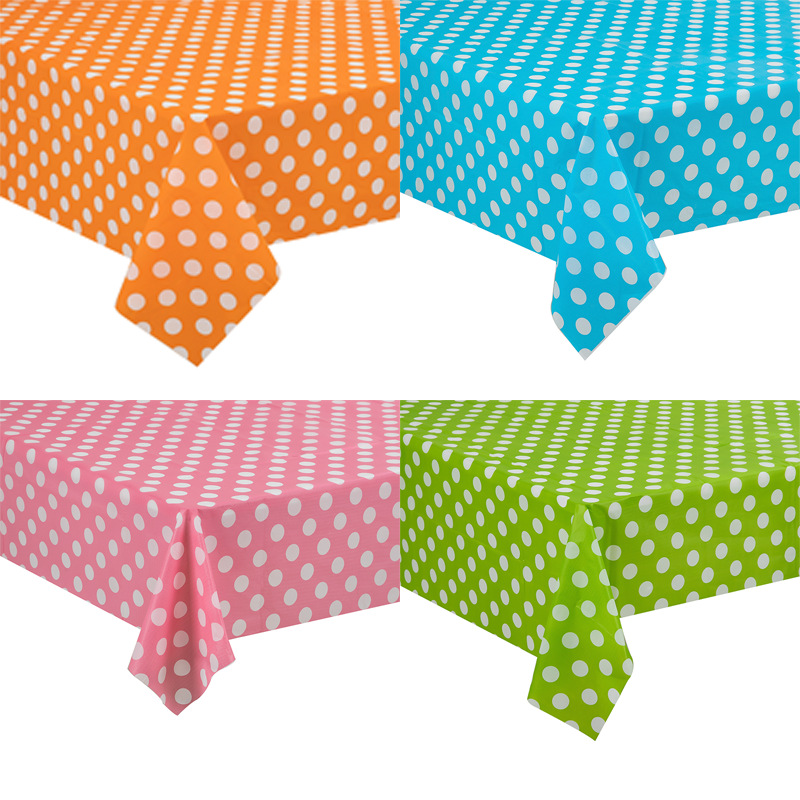 Desk Setup Wallpaper - Tovaglia Monouso Rossa a Pois per