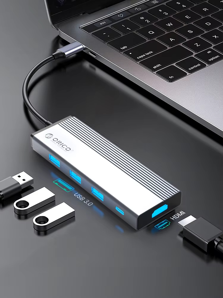 ORICO Hub USB C 5 in 1, Adatta - Desk Setup Usb Hub recensione e prezzo