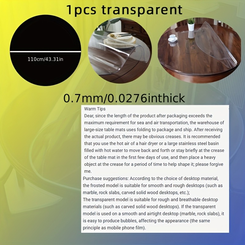 Tovaglia Rotonda Trasparente i - Desk Setup Wallpaper recensione e prezzo