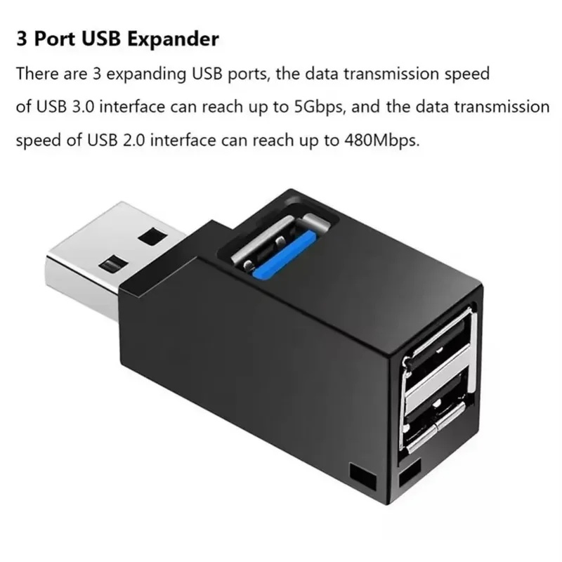 Hub USB 3.0 2.0 Rotante a 3 Po - Desk Setup Usb Hub recensione e prezzo