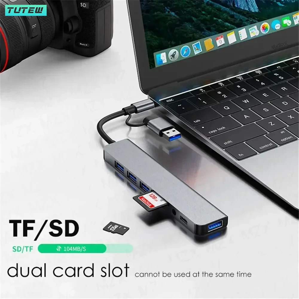 Hub USB C 8 in 1 Splitter USB  - Desk Setup Usb Hub recensione e prezzo