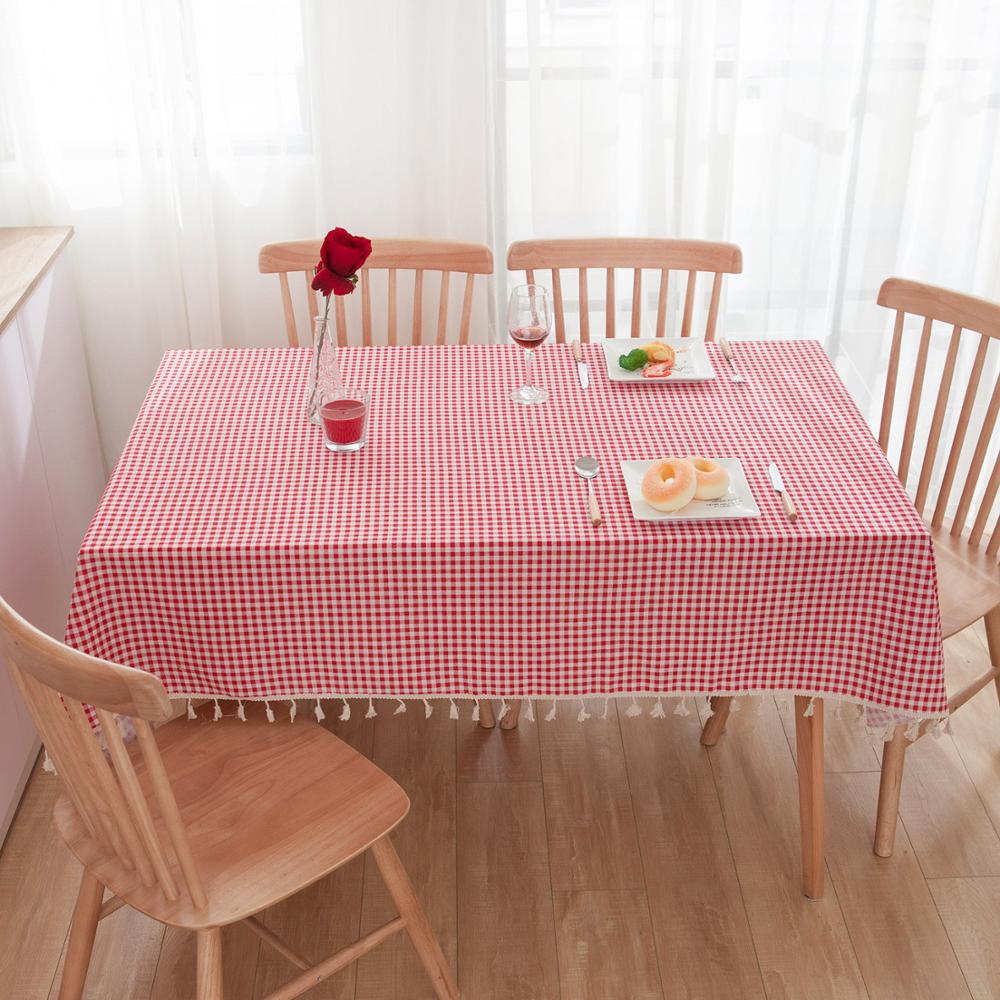 Tovaglia a Quadri Rosso e Bian - Desk Setup Wallpaper recensione e prezzo
