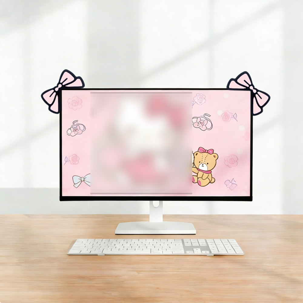Decorazione per Monitor con Fi - Desk Setup Laptop And Monitor recensione e prezzo