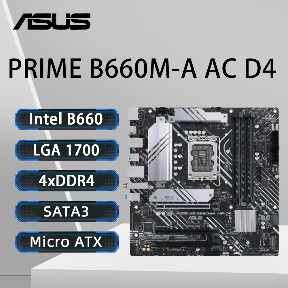 Scheda madre ASUS PRIME B660M- - Intel Cpu Core I9 recensione e prezzo