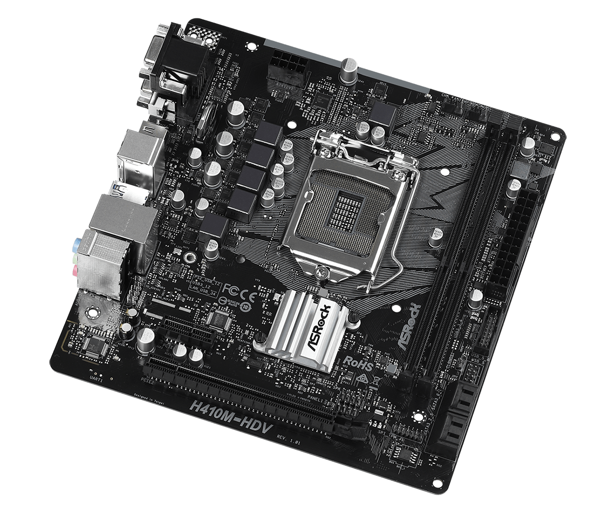 Scheda madre ASROCK H410M-HDV  - Intel Cpu Core I9 recensione e prezzo