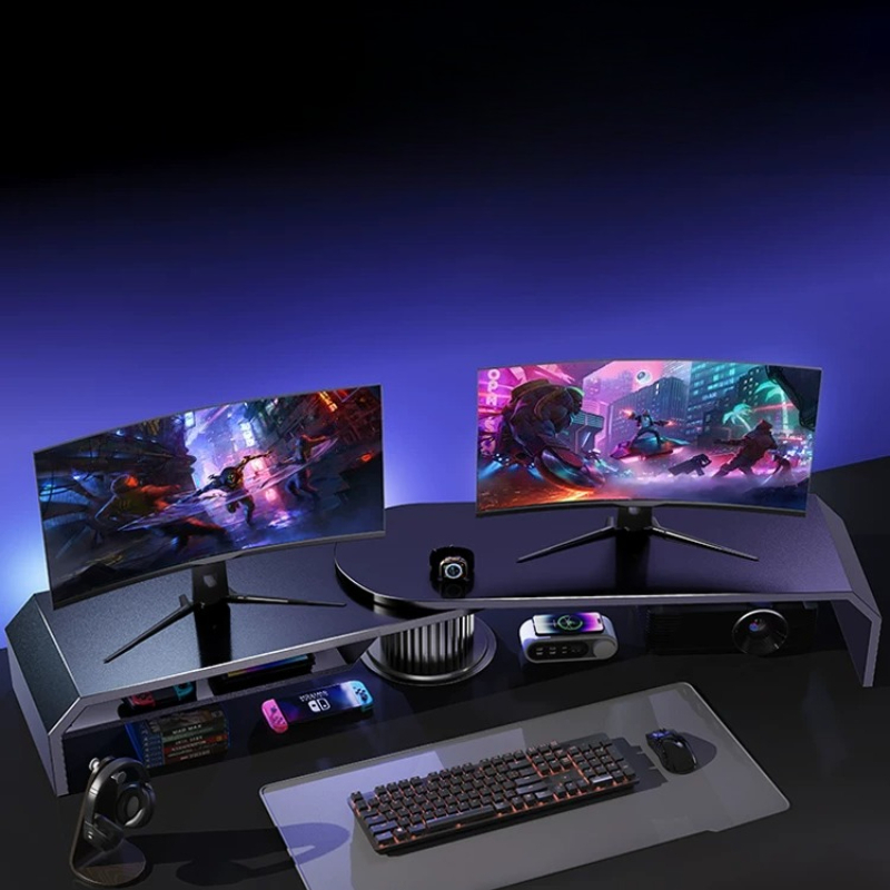 Supporto per Doppio Monitor da - Desk Setup Laptop And Monitor recensione e prezzo