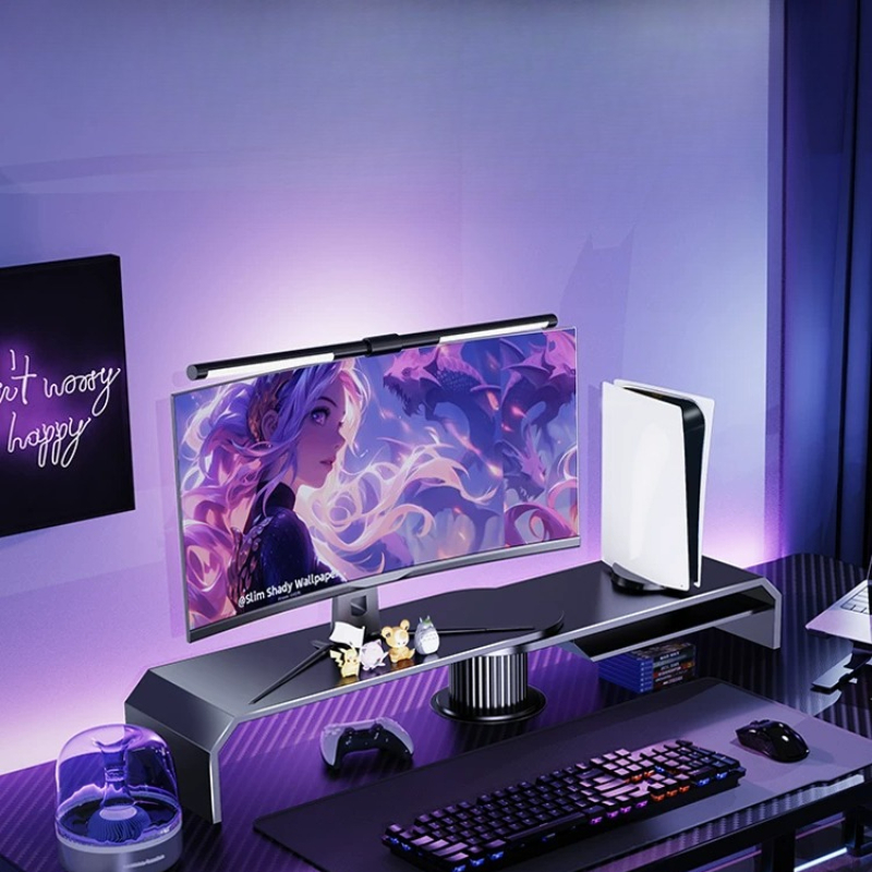 Supporto per Doppio Monitor da - Desk Setup Laptop And Monitor recensione e prezzo