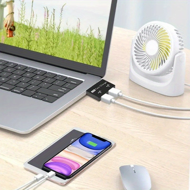 Mini Hub Splitter USB 2.0 1 In - Desk Setup Usb Hub recensione e prezzo