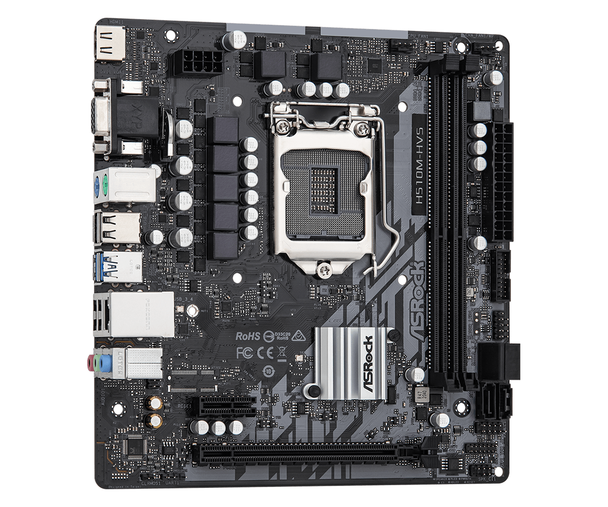 Scheda Madre ASROCK H510M-HVS  - Intel Cpu Core I9 recensione e prezzo